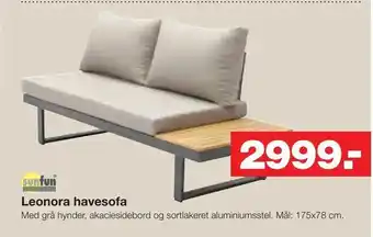 Leonora havesofa