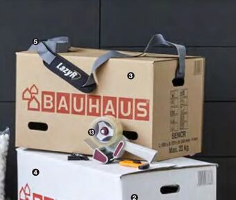 Bauhaus Flyttekasse senior brun 4 mm tilbud