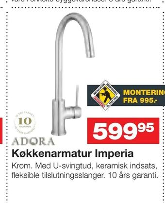 Bauhaus Køkkenarmatur Imperia tilbud