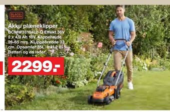 Bauhaus Akku plæneklipper tilbud