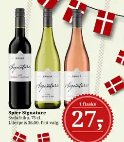 Dagli'Brugsen Spier Signature tilbud