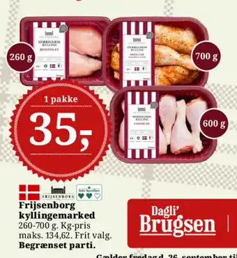 Dagli'Brugsen Frijsenborg kyllingemarked tilbud