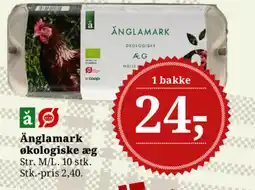 Dagli'Brugsen Änglamark økologiske æg tilbud