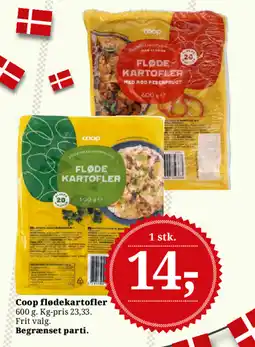 Dagli'Brugsen Coop flødekartofler tilbud