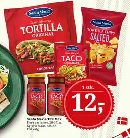 Dagli'Brugsen Santa Maria Tex Mex tilbud