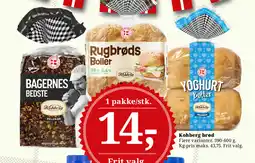 Dagli'Brugsen Kohberg brød tilbud