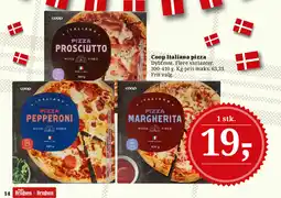 Dagli'Brugsen Coop Italiana pizza tilbud