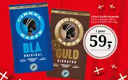 Dagli'Brugsen Cirkel Kaffe formalet tilbud
