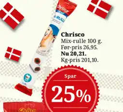 Dagli'Brugsen Chrisco Mix-rulle tilbud