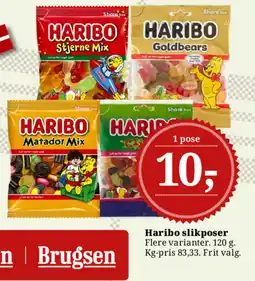 Dagli'Brugsen HARIBO slikposer tilbud