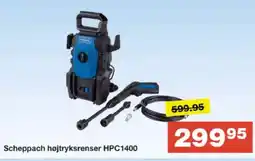 Bauhaus Scheppach højtryksrenser HPC1400 tilbud