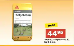 Bauhaus Skalflex Stolpebeton tilbud