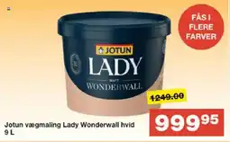 Bauhaus Jotun vægmaling Lady Wonderwall hvid tilbud