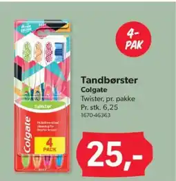 BigDollar Tandbørster Colgate tilbud