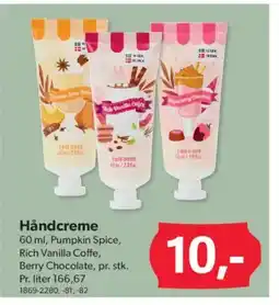 BigDollar Håndcreme tilbud