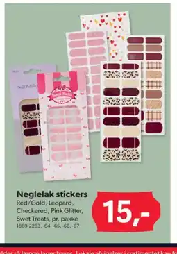 BigDollar Neglelak stickers tilbud