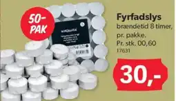 BigDollar Fyrfadslys tilbud