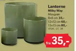 BigDollar Lanterne Milky Way tilbud