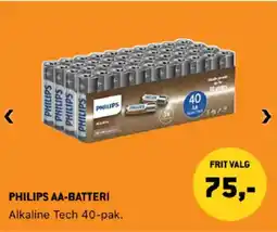 XL-BYG PHILIPS AA-Batteri tilbud