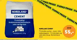 XL-BYG NORDLAND Cement tilbud