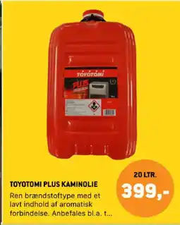 XL-BYG Toyotomi plus kaminolie tilbud