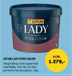 XL-BYG Jotun Lady pure color tilbud