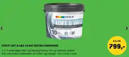 XL-BYG Dyrup Loft & væg 10 mat ekstra spærrende tilbud