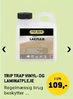 XL-BYG Trip Trap vinyl- og laminatpleje tilbud