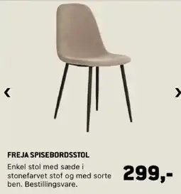 XL-BYG Freja spisebordsstol tilbud