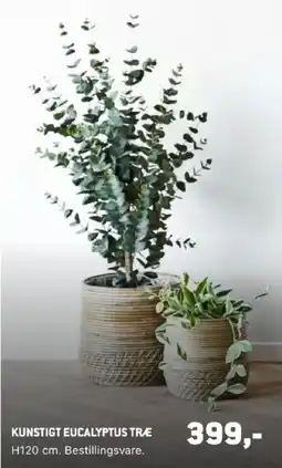 XL-BYG Kunstigt eucalyptus træ tilbud