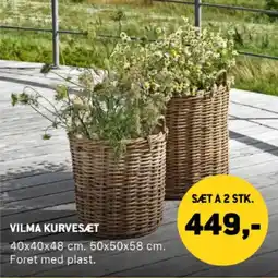XL-BYG Vilma kurvesæt tilbud