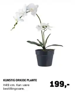 XL-BYG Kunstig orkide plante tilbud