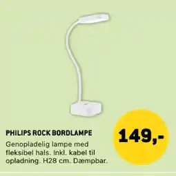 XL-BYG PHILIPS Rock bordlampe tilbud
