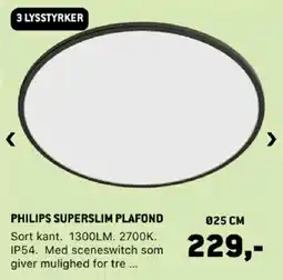 XL-BYG PHILIPS Superslim plafond tilbud