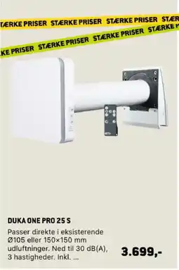 XL-BYG Duka One PRO 25 S tilbud