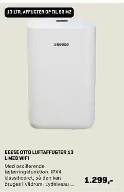XL-BYG Eeese Otto luftaffugter 13 L med wifi tilbud