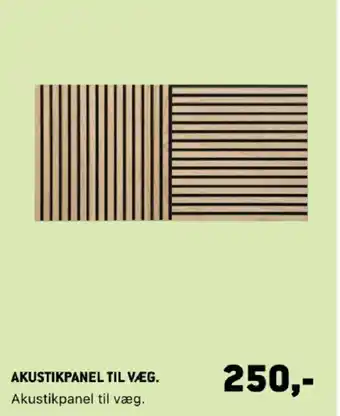 XL-BYG Akustikpanel til væg tilbud