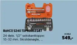 XL-BYG Bahco S240 topnøglesæt tilbud