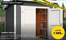 XL-BYG Bygnordic Sibba skur tilbud