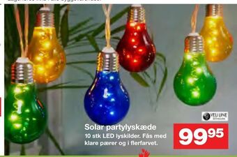 Bauhaus Solar partylyskæde tilbud