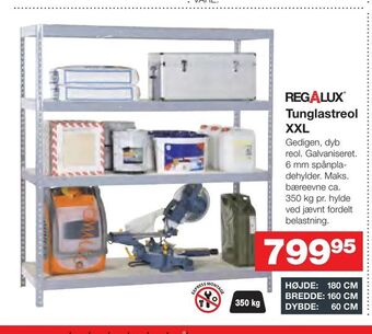 Bauhaus Tunglastreol XXL tilbud