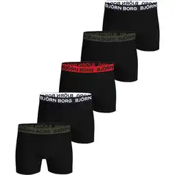Sport 24 Björn Borg Cotton Stretch 5-Pak Boxershorts Herre tilbud
