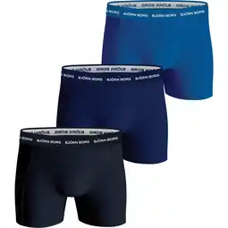 Sport 24 Björn Borg Cotton Stretch 3-Pak Boxer Shorts Herre tilbud