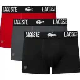 Sport 24 Lacoste Bomuldsstrækkende Boxershorts Herre tilbud