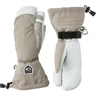 Sport 24 Hestra Army Leather Heli 3 Finger Skihandsker Herre tilbud