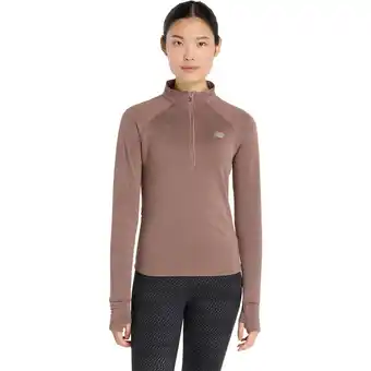 Sport 24 New Balance Athletics Heat Grid 1/2 Zip Træningstrøje Dame tilbud