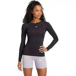 Sport 24 adidas Techfit Langærmet Baselayer T-shirt Dame tilbud