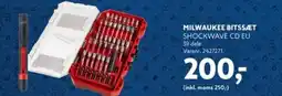 Davidsen Milwaukee bitssæt shockwave cd eu 39 dele tilbud