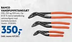 Davidsen Bahco vandpumpetangsæt tilbud