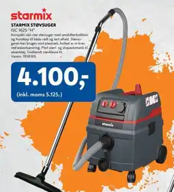 Davidsen Starmix støvsuger isc 1625 "h" tilbud